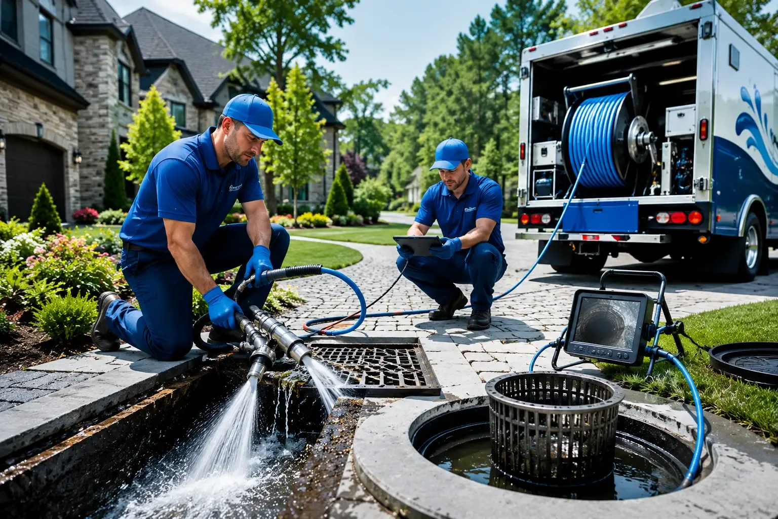Local outdoor drain cleaning professionals in Flower Mound, TX